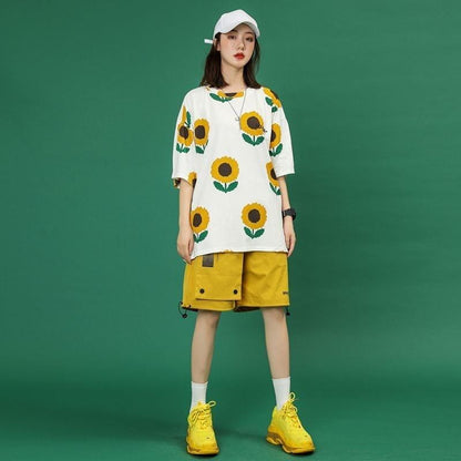 新商品   簡潔 半袖Ｔシャツⅹパンツセット<F-8071>