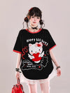 【人気急上昇中！】ファッション 絶対流行 売れ筋 早い者勝ち カジュアル 2色選択 Tシャツ<F-11223>