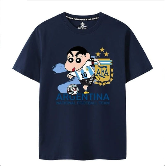 シンプル 男女兼用 着心地良い プリント Tシャツ F-13182