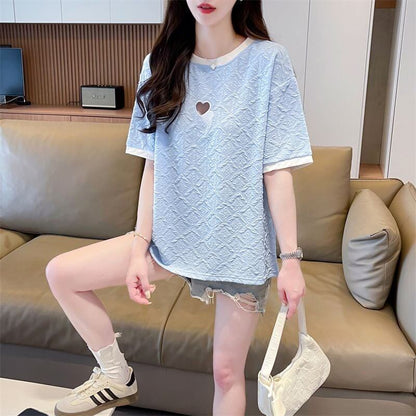 売り切れ必至 ファッション カジュアル 全3色 半袖Tシャツ<F-8507>