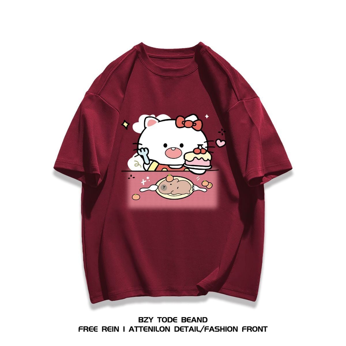 男女兼用 シンプル 快適 プリント Tシャツ F-13293