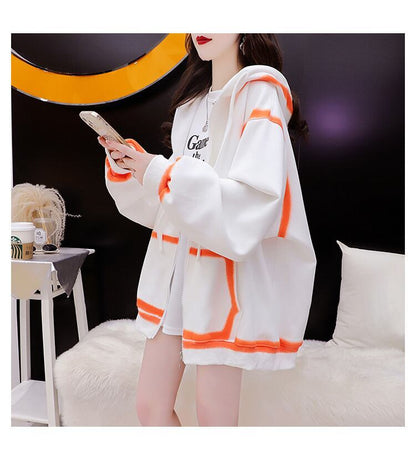 【裏起毛】元気いっぱい  厚手フード付きスタジャン 全3色パーカF-10346