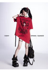 美人度アップ 絶対流行 売れ筋 早い者勝ち カジュアル 2色選択 Tシャツ<F-11522>