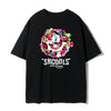 話題沸騰中 スマイリー カジュアル 半袖 Tシャツ <F-8651>