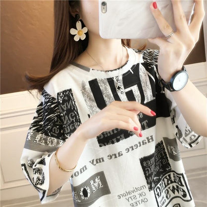 カジュアル   オシャレ度満点 Tシャツ カットソー＜F-2947＞