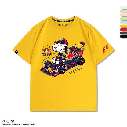 好感度UP カジュアル 大人可愛い ファッション 全9色 半袖TシャツF-11421