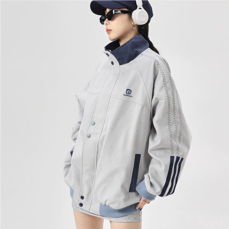 好感度UP スタイルアップ スタイルアップ 切り替え 3色選択 ジャケット F-10506