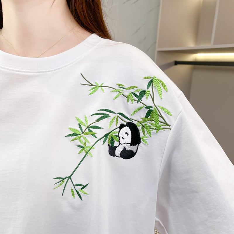 新商品   上質 半袖Tシャツ カットソー＜F-8219＞