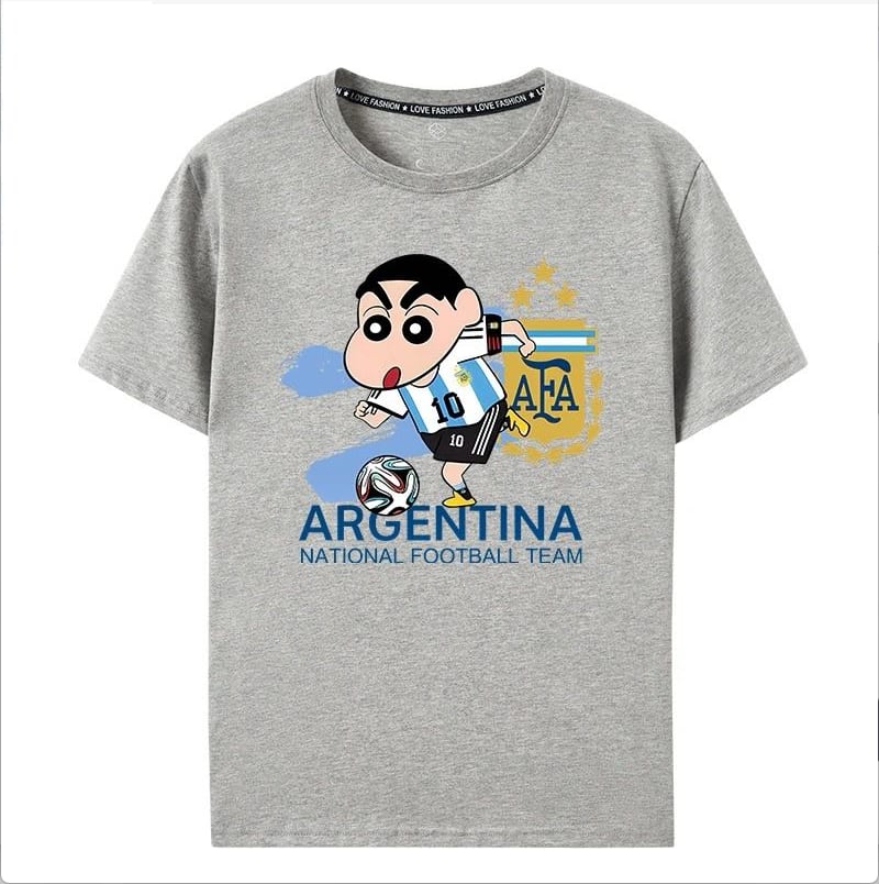 シンプル 男女兼用 着心地良い プリント Tシャツ F-13182