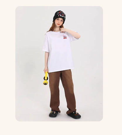 大人可愛い 売れ筋 シンプル 大人気 半袖 Tシャツ F-13312