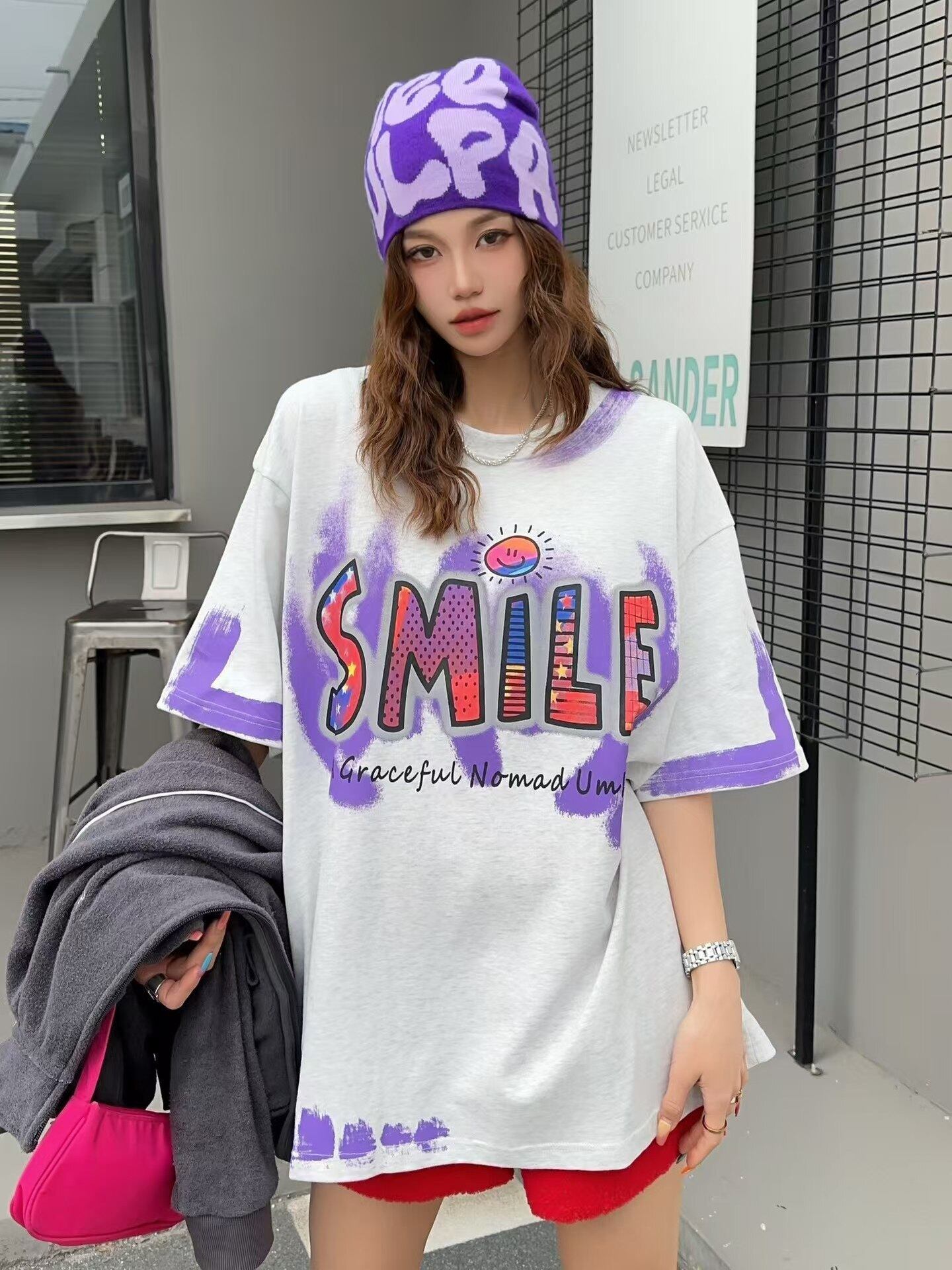おすすめ 好感度UP 美人度アップ カジュアル 全4色 半袖 Tシャツ ＜F-11234＞