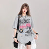 ファッション 早い者勝ち 絶対流行 カジュアル 2色選択 Tシャツ<F-11580>
