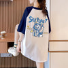定番シンプル プリント 4色選択可 Tシャツ カットソー＜F-8274＞