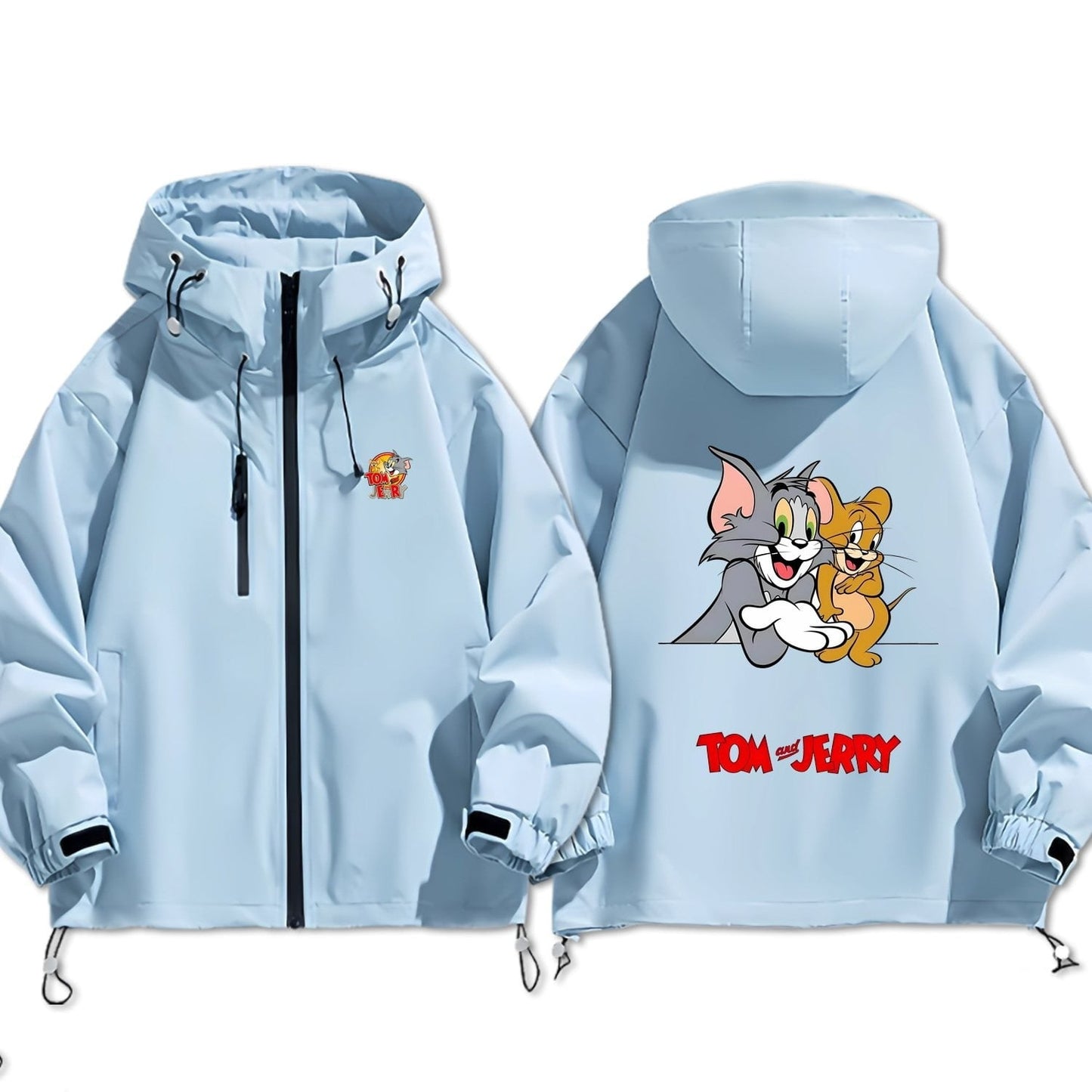 【春新作】合わせやすい ファッション 海外トレンド 撥水加工 全3色　男女兼用 マウンテンパーカー <F-12905>