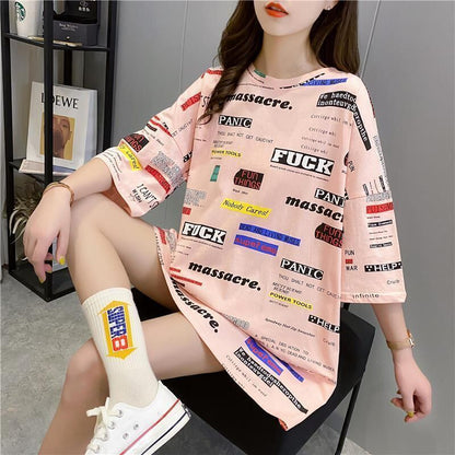 海外トレンド カジュアル 好感度UP 全3色 半袖 Tシャツ ＜F-11622＞