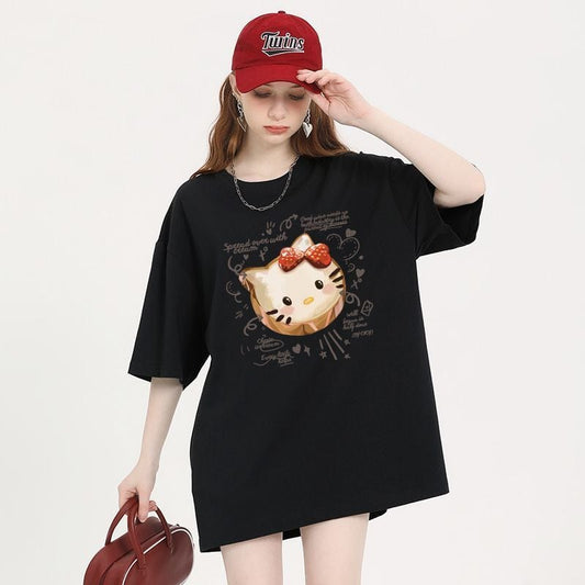 大人可愛い シンプル 大人気 半袖 Tシャツ F-13353