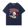 今季マストバイ  アバンギャルド カジュアル プリント 全7色 半袖 Tシャツ F-13056