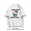 男女兼用 売れ筋 上質 プリント Tシャツ F-13305
