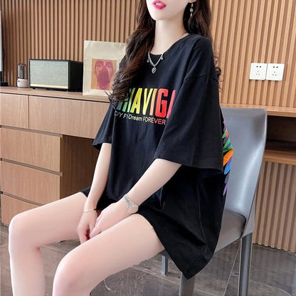 スタイリッシュ   一目惚れ Tシャツ カットソー＜F-2888＞