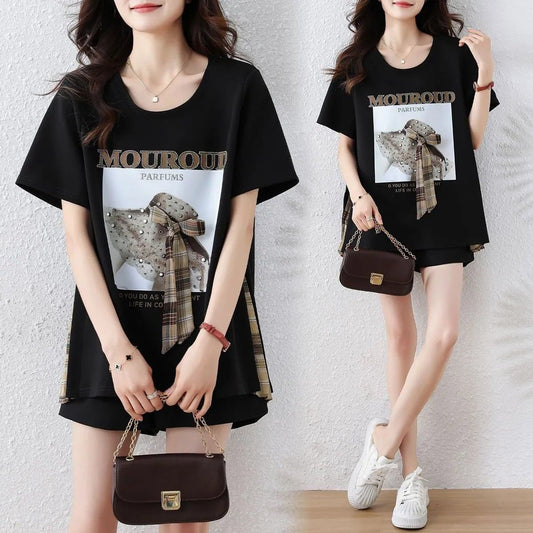 大好評 絶対流行 売れ筋 早い者勝ち カジュアル 2色選択 Tシャツ<F-11248>