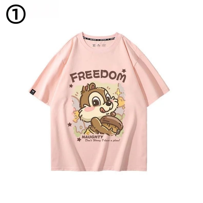 男女兼用 人気トレンド 快適 半袖 Tシャツ F-13287
