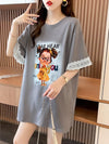 美人度アップ カジュアル 好感度UP 全4色 半袖 Tシャツ ＜F-11118＞