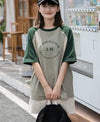 カラーマッチング   ラグランTシャツ ＜F-2972＞