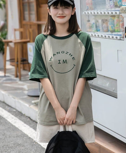 カラーマッチング   ラグランTシャツ ＜F-2972＞