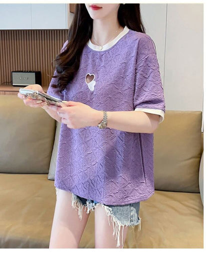 売り切れ必至 ファッション カジュアル 全3色 半袖Tシャツ<F-8507>