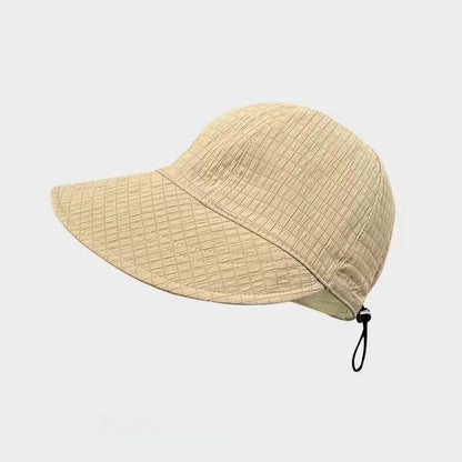 レディース   UVカット 夏 小顔効果 日よ 帽子<F-6557>