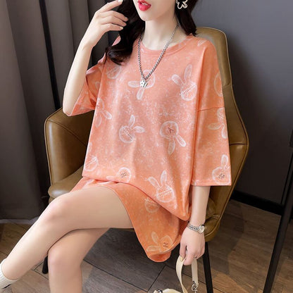 絶対欲しい 個性派 ファッション 上品 半袖シャツ<F-6641>
