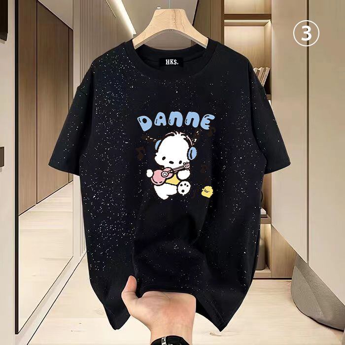 新商品 プリント カジュアル 選べるデザイン4種類 全2色 Tシャツ カットソー＜F-8585＞
