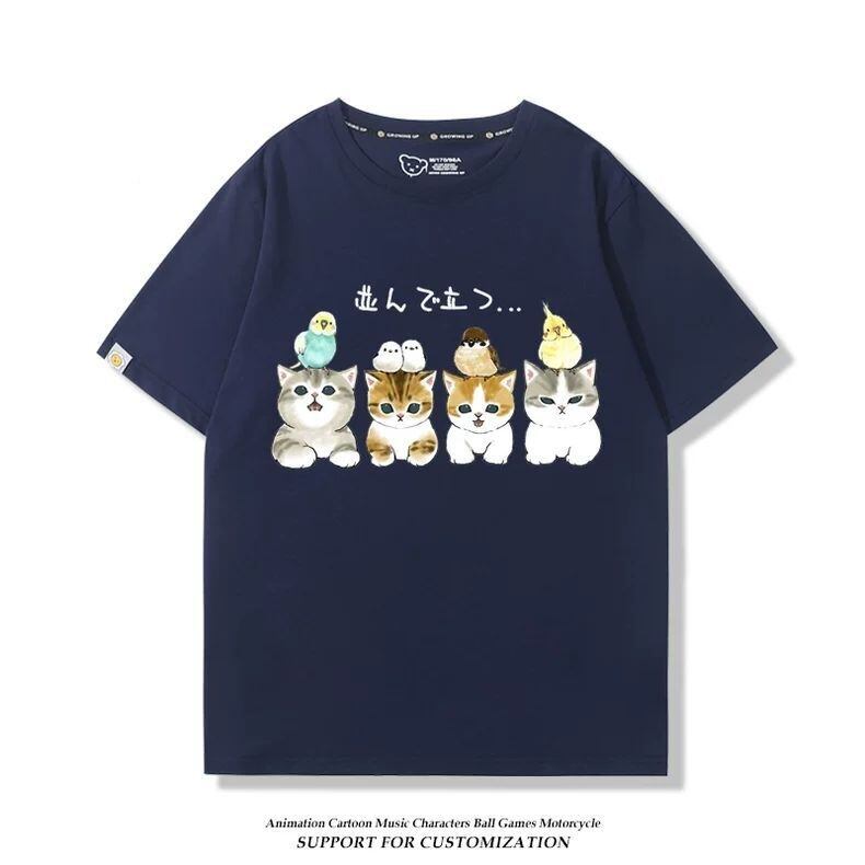 ファッション感満々 着心地良い 全5色 半袖 Tシャツ F-13076