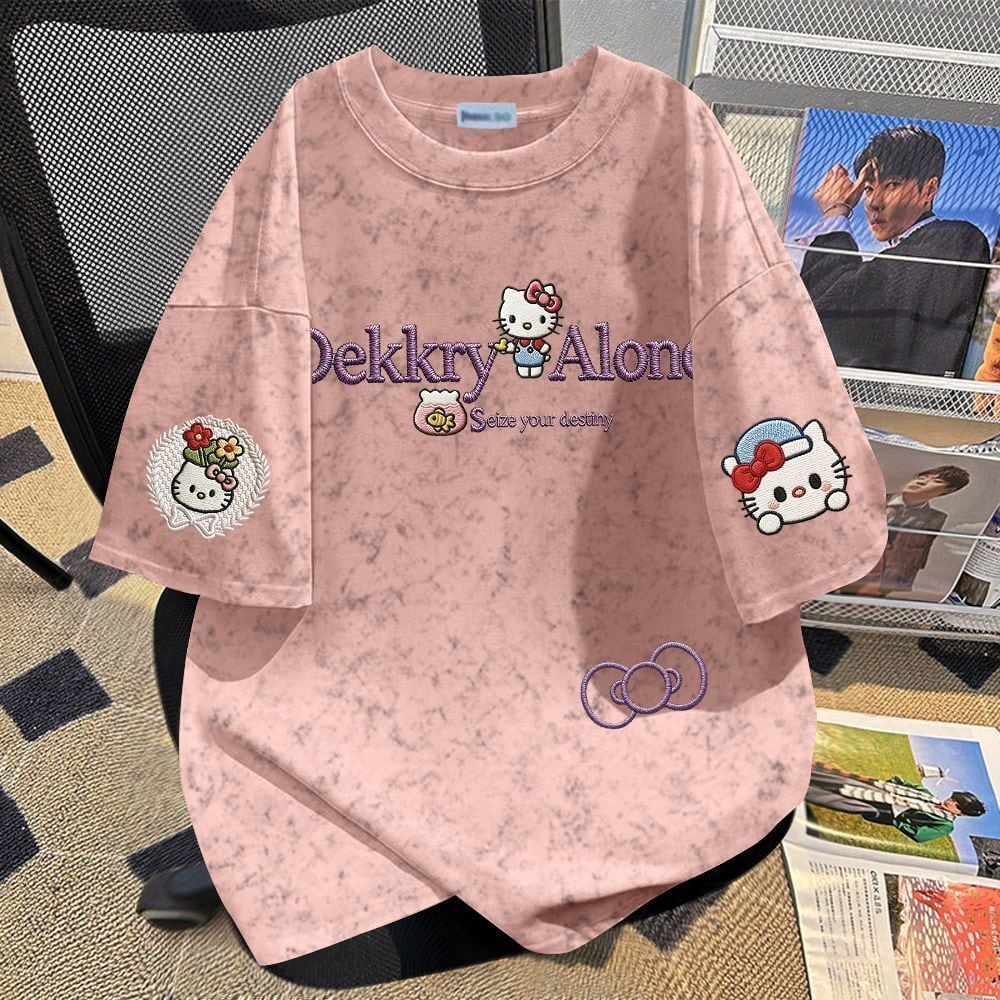 男女兼用 プリント 大人気 ファッション 半袖 Tシャツ F-13280