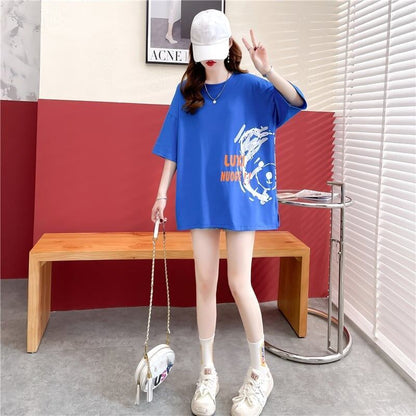 スタイリッシュ   一目惚れ Tシャツ カットソー＜F-3584＞