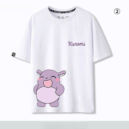 美人度アップ 着回し力抜群 売り切れ必至 全5色男女兼用 半袖Tシャツ<F-11414>