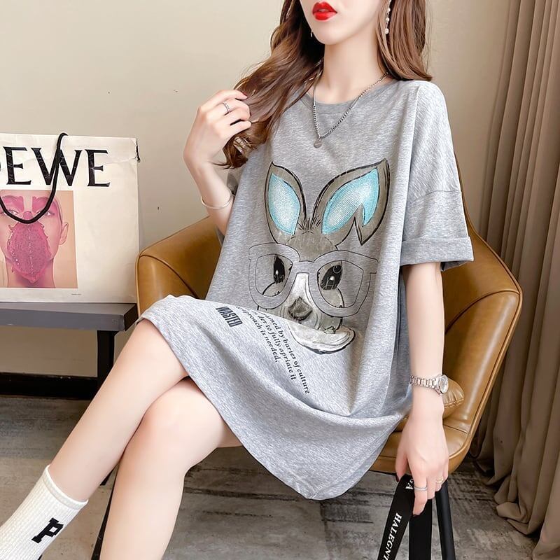 今季大好評   美感いっぱい Tシャツ カットソー＜F-3495＞