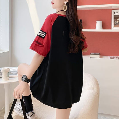 ゆったり感アップ   一目惚れ Tシャツ カットソー＜F-3533＞