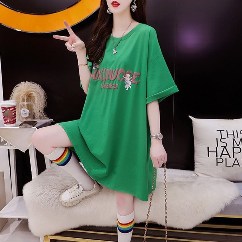 スタイリッシュ   一目惚れ Tシャツ カットソー＜F-3654＞