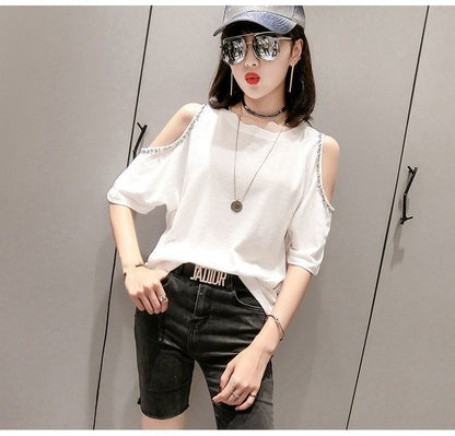 絶対欲しい 好感度UP 海外トレンド カジュアル 全3色 半袖 Tシャツ ＜F-11939＞
