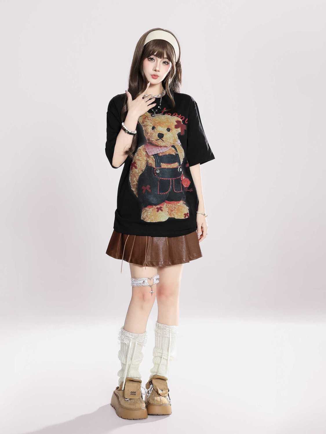 絶対流行 好感度UP 海外トレンド カジュアル 全3色 半袖 Tシャツ ＜F-11109＞