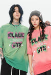 見逃し厳禁   ストリート系 アルファベット プリントTシャツ ＜F-2921＞