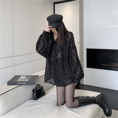 オシャレ度満点   好感度満載 シャツ ブラウス トップス＜F-2776＞