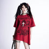 美人度アップ 絶対流行 売れ筋 早い者勝ち カジュアル 2色選択 Tシャツ<F-11522>