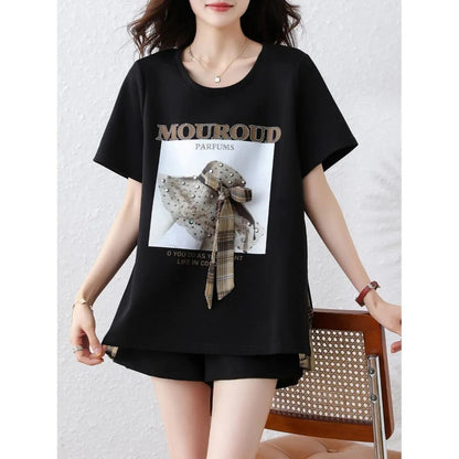 大好評 絶対流行 売れ筋 早い者勝ち カジュアル 2色選択 Tシャツ<F-11248>