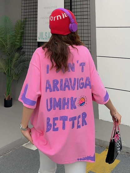 おすすめ 好感度UP 美人度アップ カジュアル 全4色 半袖 Tシャツ ＜F-11234＞