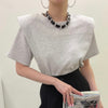 好感度満載   美感いっぱい Tシャツ カットソー＜F-3285＞