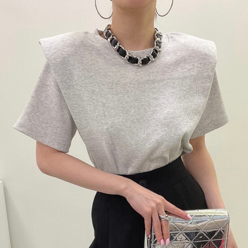 好感度満載   美感いっぱい Tシャツ カットソー＜F-3285＞