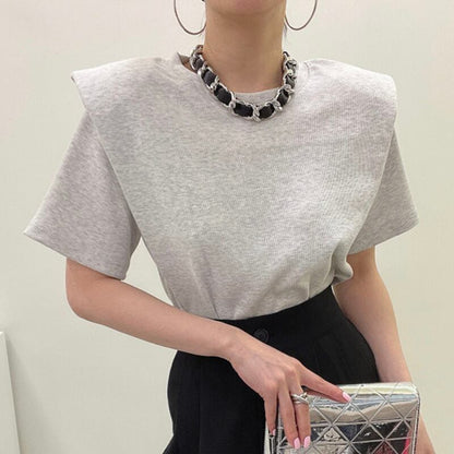 好感度満載   美感いっぱい Tシャツ カットソー＜F-3285＞