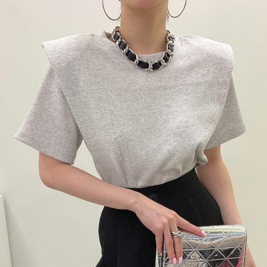 好感度満載   美感いっぱい Tシャツ カットソー＜F-3285＞